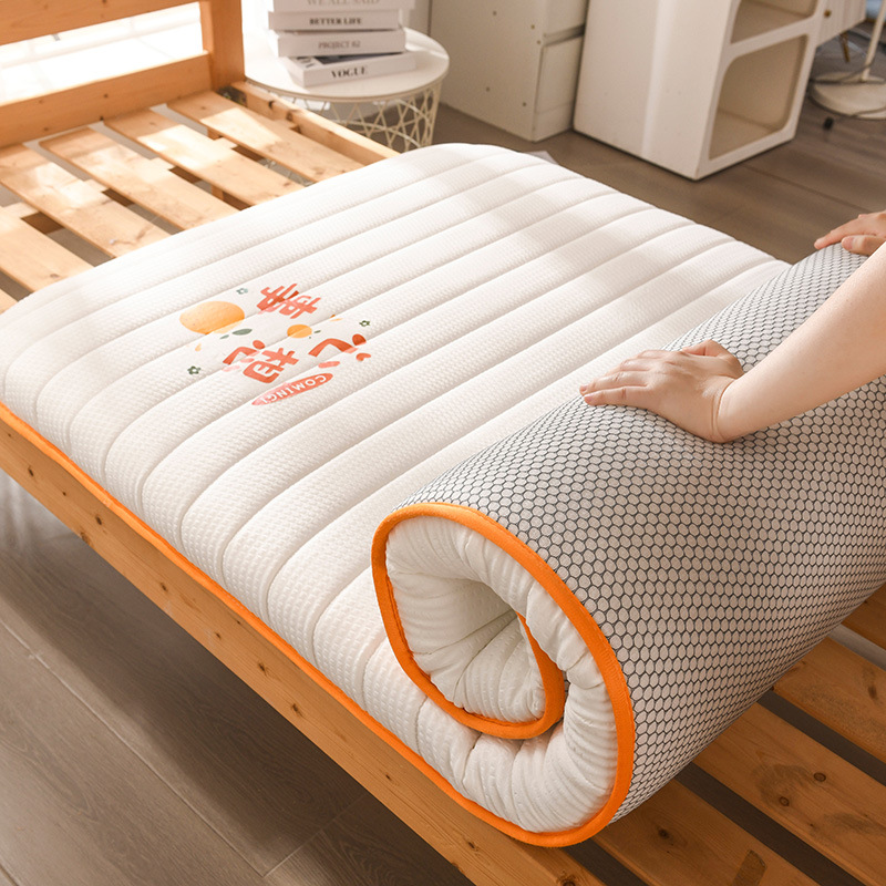 Picture of Class A Solid Color Thickened Foam Cotton Mattress Student Quarter Dormitory Upper and Lower Bed Mattress Mattress Tatami Bed Anti-Collapse
