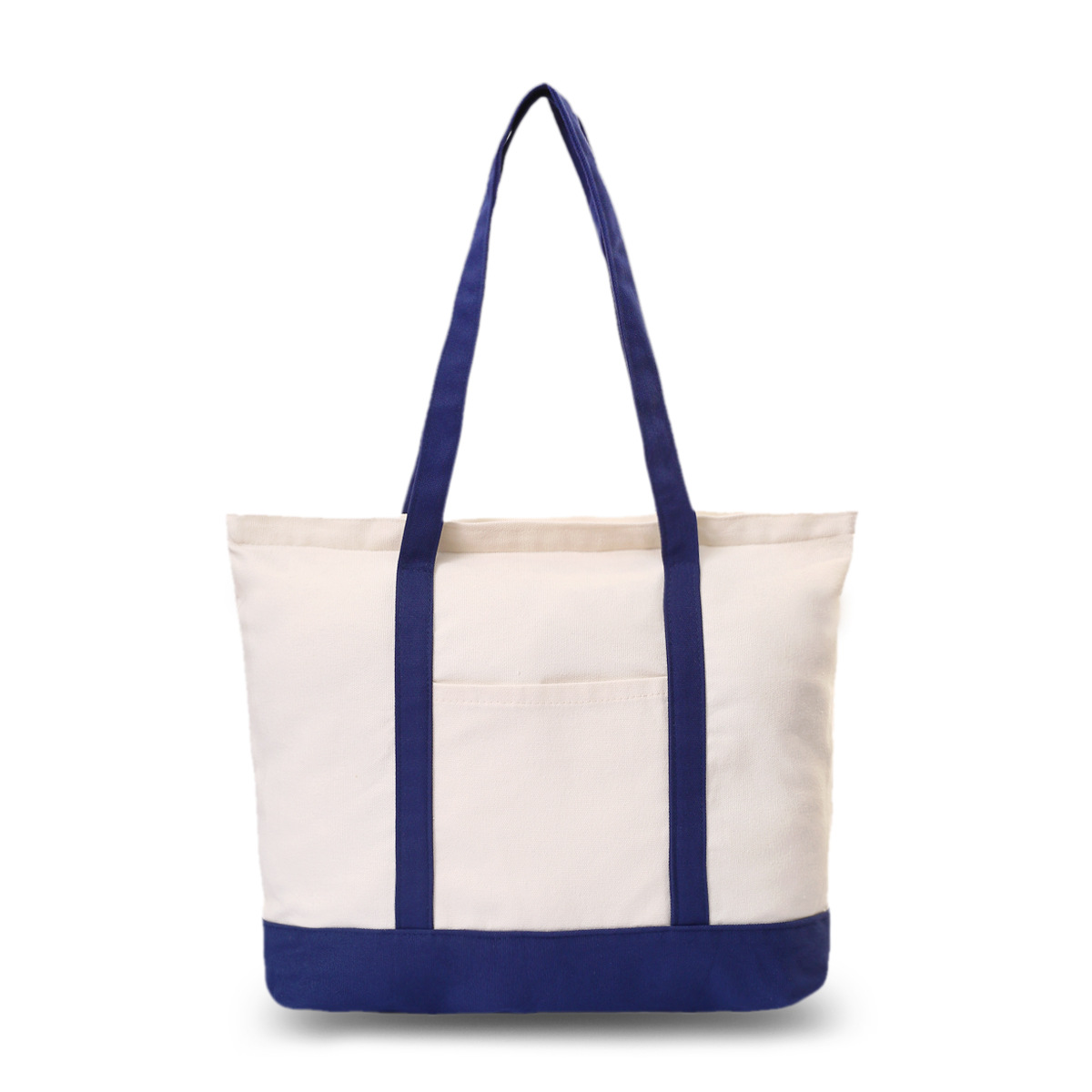 Cross-Border Canvas Bag, Cotton Thickened Canvas Bag, Blank Eco-Friendly Bag, Advertising Shoulder Large Capacity Satchel Shopping Bag
