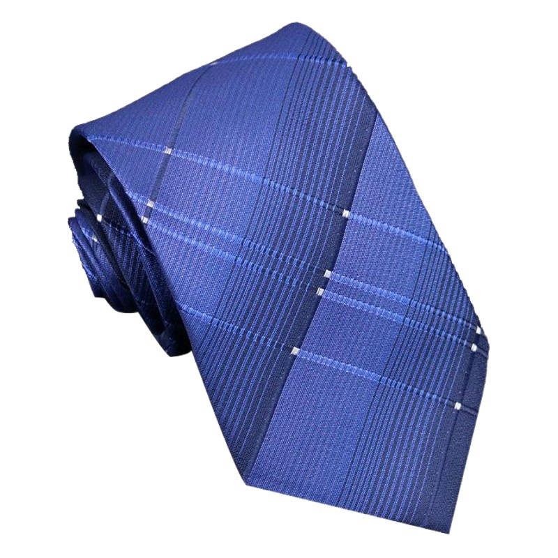 Men's Tie Business Shirt Stripesd Security Professional Formal Wear Wholesale Plus Logo Manufacturer 8cm Hand-Made