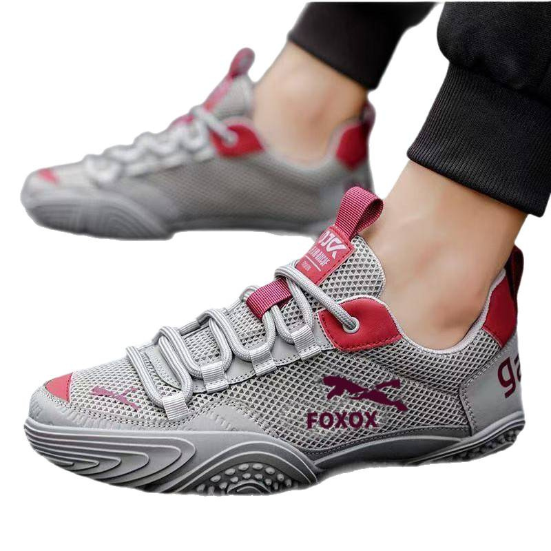 Picture of Summer new mesh breathable casual shoes versatile trend student sneakers lightweight running shoes and pedal shoes
