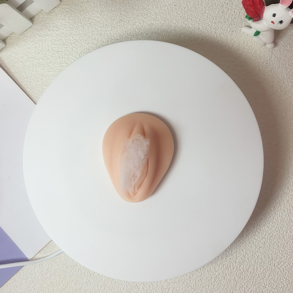 Picture of Silicone Ear Facial Features Model Nose Lip Model Training Posing Tool Nose Nail Tongue Nail Navel Nose Nail Display