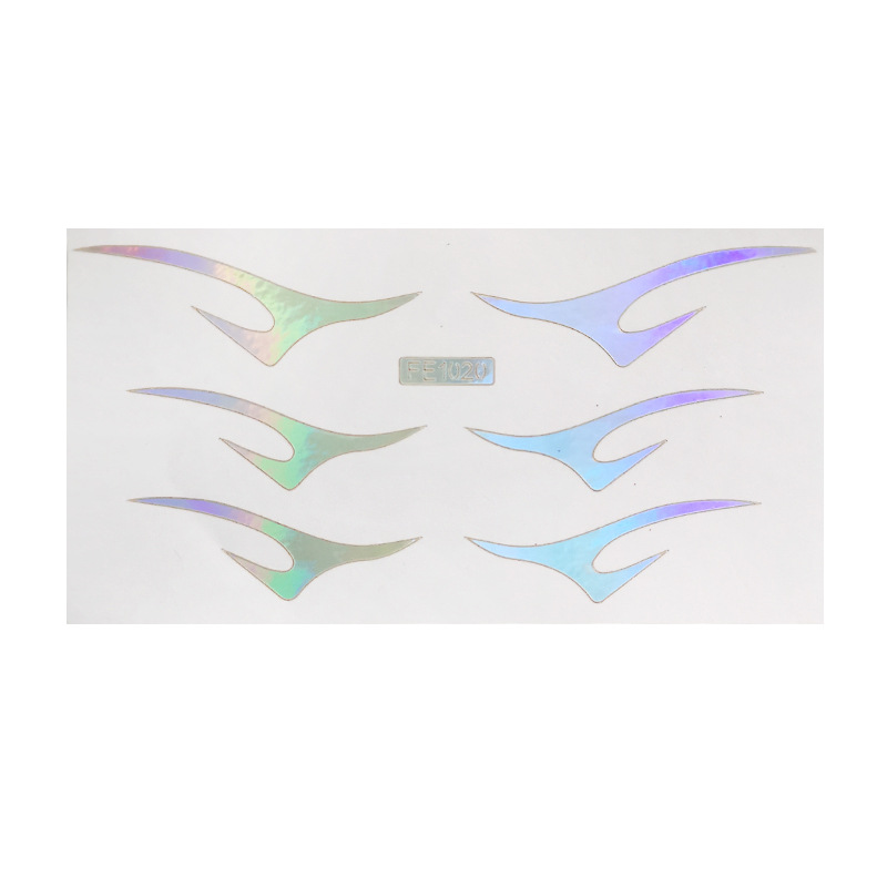 Picture of Spot Eyeliner Stickers for Lazy European and American Eye Makeup Stickers Laser Cut Out Template Makeup Painted Tattoo Stickers