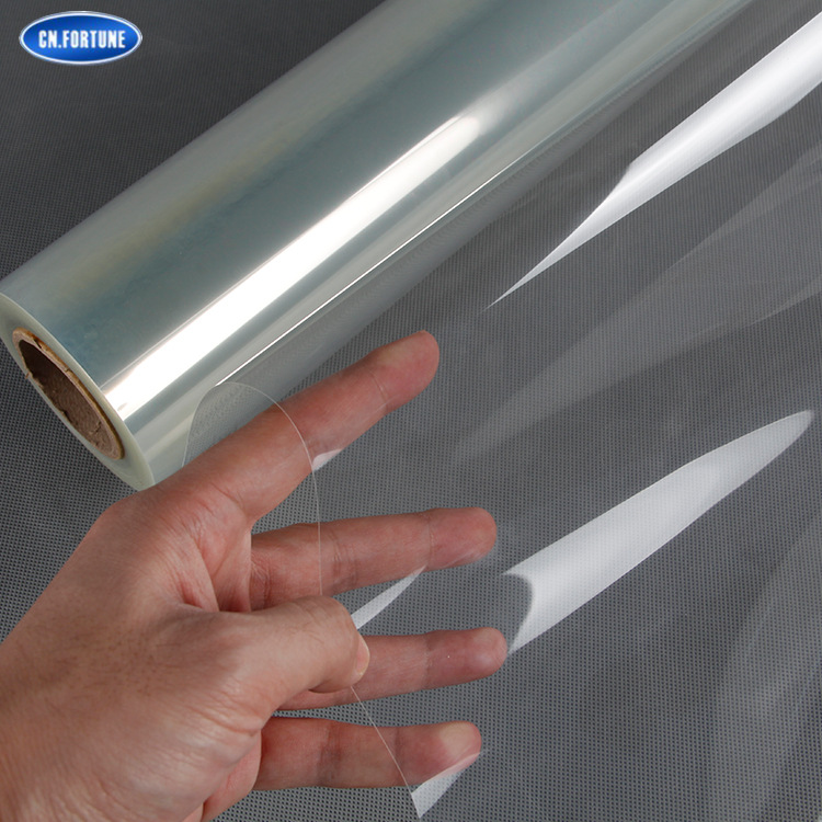 Picture of Indoor transparent PET film water-based transparent film PET material anti-foam plastic hard film transparent film wholesale