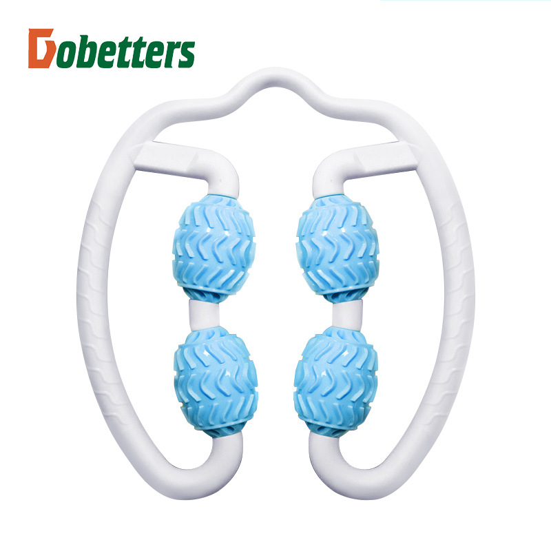 Picture of Ring leg clamp hand massager leg massage yoga leg muscle training roller