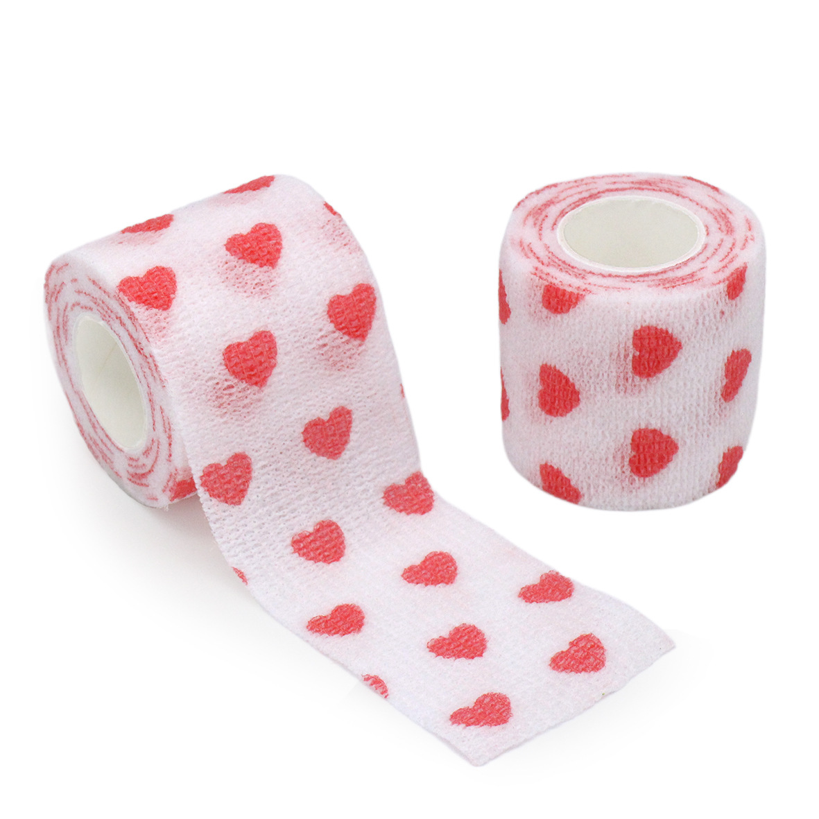 Picture of Factory wholesale non-woven self-adhesive elastic elastic bandage sports protection ankle pet print finger bandage