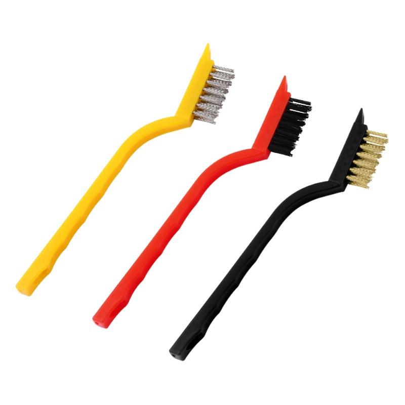 Gas stove cleaning brush kitchen multifunctional cleaning shovel stove oil cleaning brush cleaning shovel five-piece set
