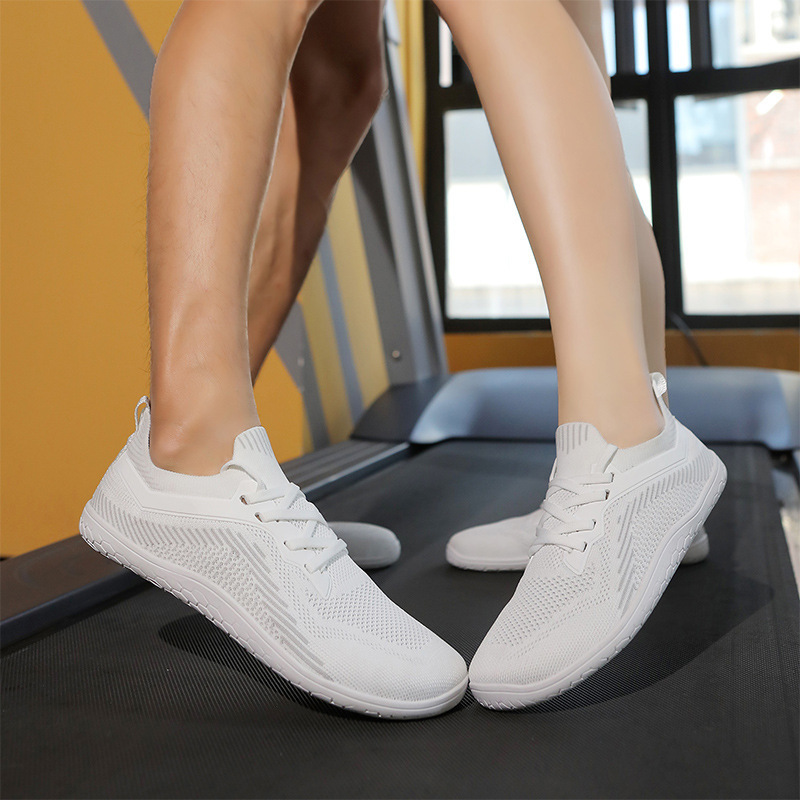 New Five-Finger Fly-Knit Casual Shoes, Outdoor Sports Mountaineering and River Tracing Shoes, Couples Wading and Diving Beach Shoes, Swimming Shoes
