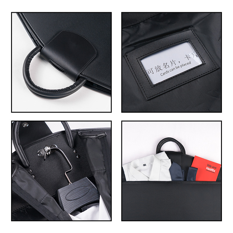 Picture of Guangzhou In-Stock Suit Bags and Handbags with Custom Logo, Dustproof Suit Covers, Support Inspection, Dustproof and Portable