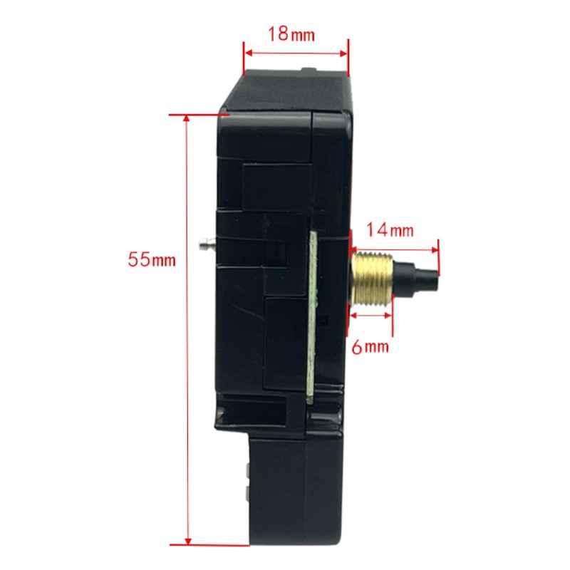 European DCF German automatic timing clock movement Radio Control jump second clock core +3 sets of metal needles