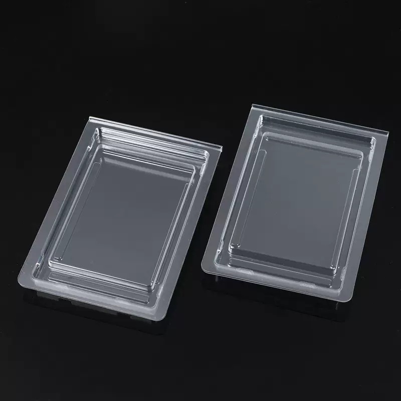 Half-Fold Pvc Blister Transparent Bubble Shell Hardware Parts Various Specifications Plastic Box Sealed Storage Gifts