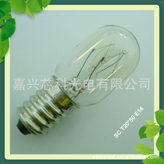 T 22 230 V15W E14 small screw mouth Foshan Lighting refrigerator bulb miniature bulb salt lamp dimmable