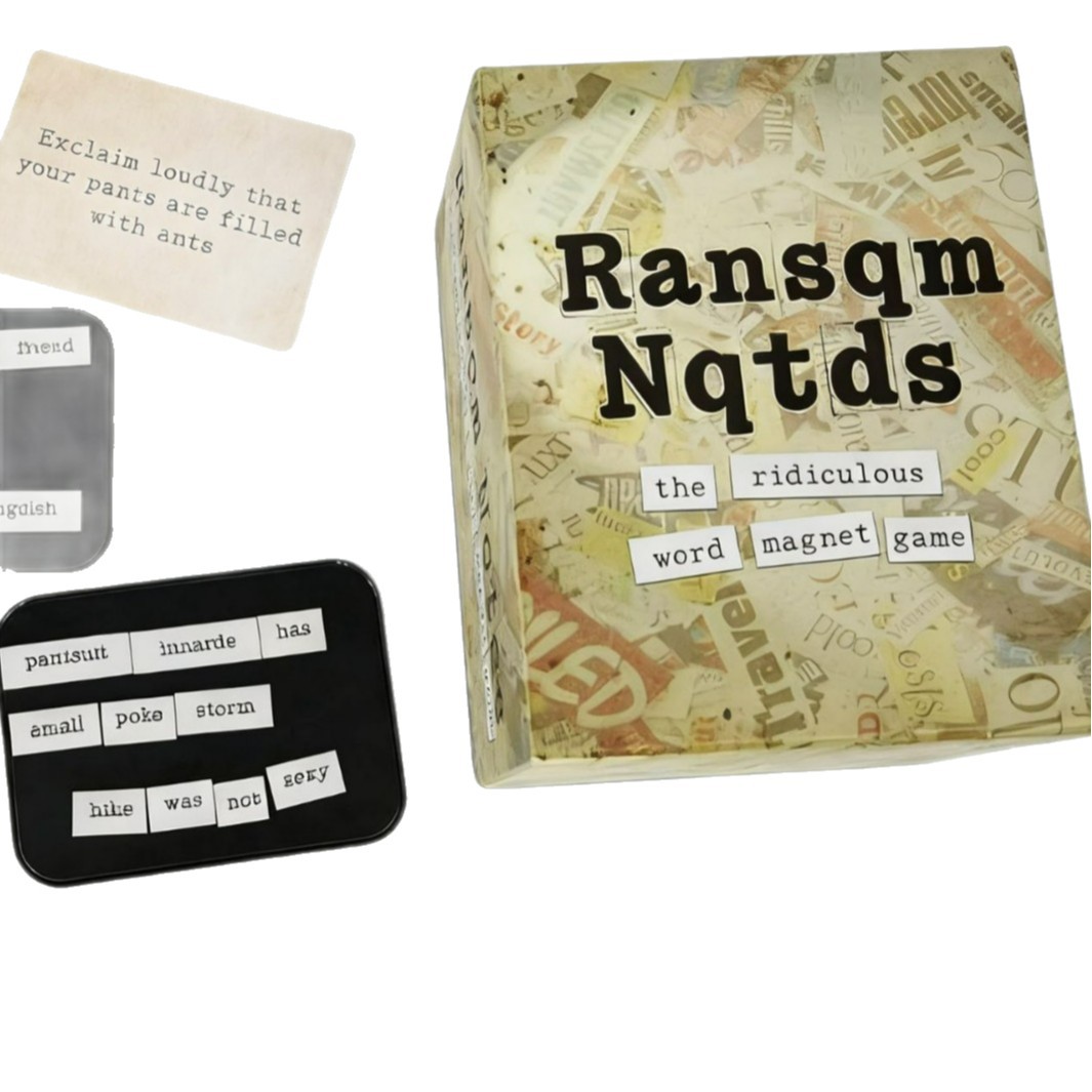 Picture of Cross-Border Hit Ransqm Nqtes and the First Game Card
