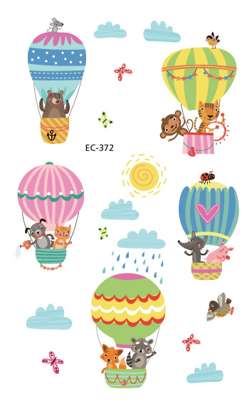 Picture of Spot children's tattoo stickers cartoon car engineering car waterproof odor-free cute boys and girls baby stickers cross-border
