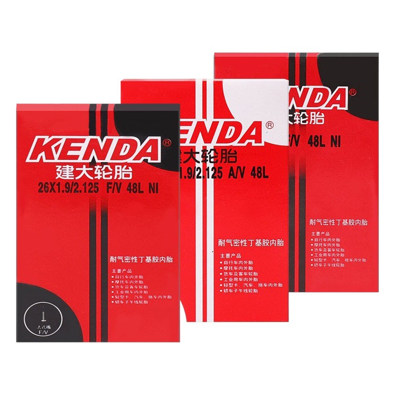Jianda Mountain Bike Butyl Rubber Inner Tube 16 20 27.5 26X1.95 1.5 2.125 Bicycle Meifazui