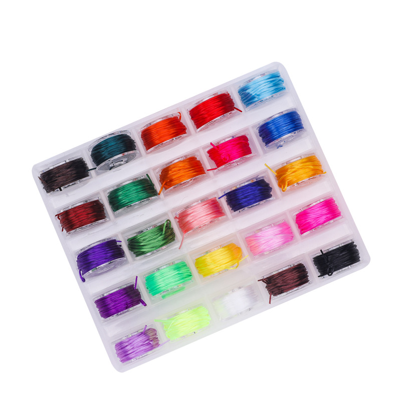 Picture of Mini small ring elastic thread diy hand-woven beaded wire rubber band elastic rope beaded bracelet wear-resistant elastic