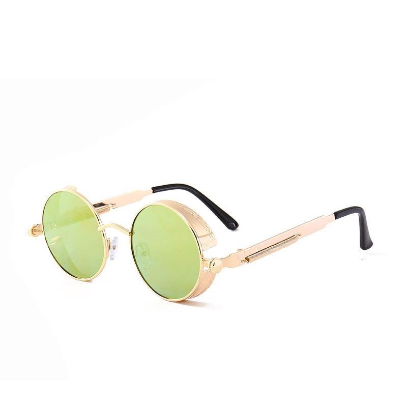 Picture of Steampunk Glasses New Fashion Round Sunglasses European and American Retro Glasses Trendyy Sunglasses for Men and Women