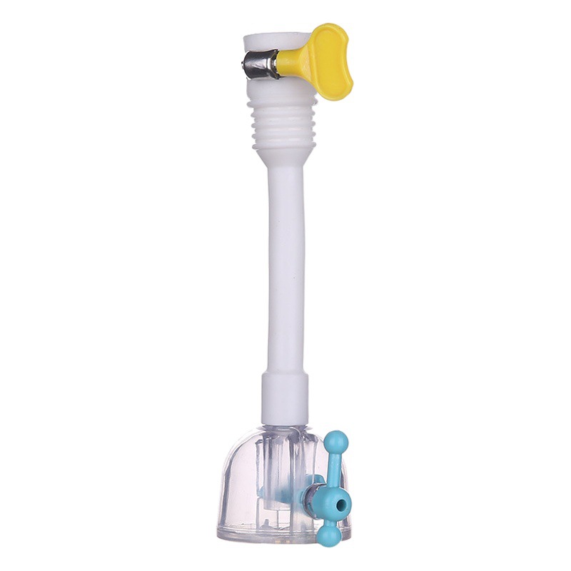 Picture of Faucet filter nozzle splash-proof Universal Tube extension extender hose universal adapter nozzle-Proof Kitchen