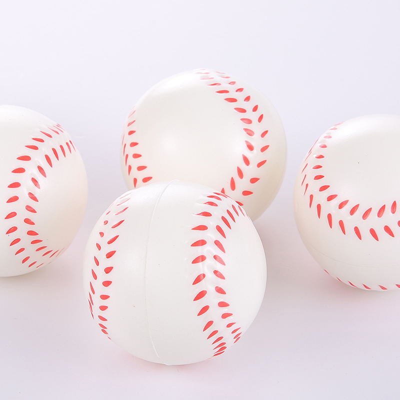 Picture of 6.3cm cm sponge baseball foam sponge PVC foam soft ball primary school children Entertainment beginner training