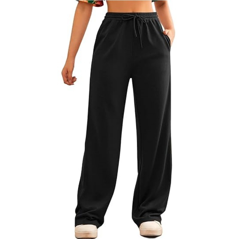 Picture of Cross-border women's clothing foreign trade Amazon wish European and American women's 2024 autumn new casual loose sports pants women