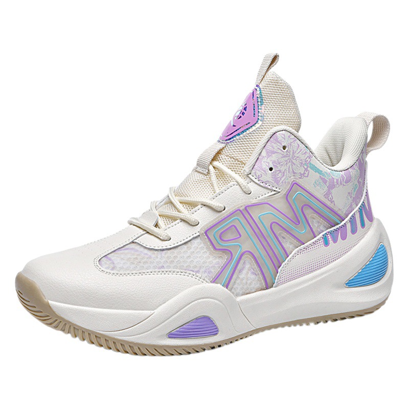 New Summer Basketball Shoes Male Teenagers Students Practical Concrete Floor Sports Running Shoes Comfortable Fashionable Breathable