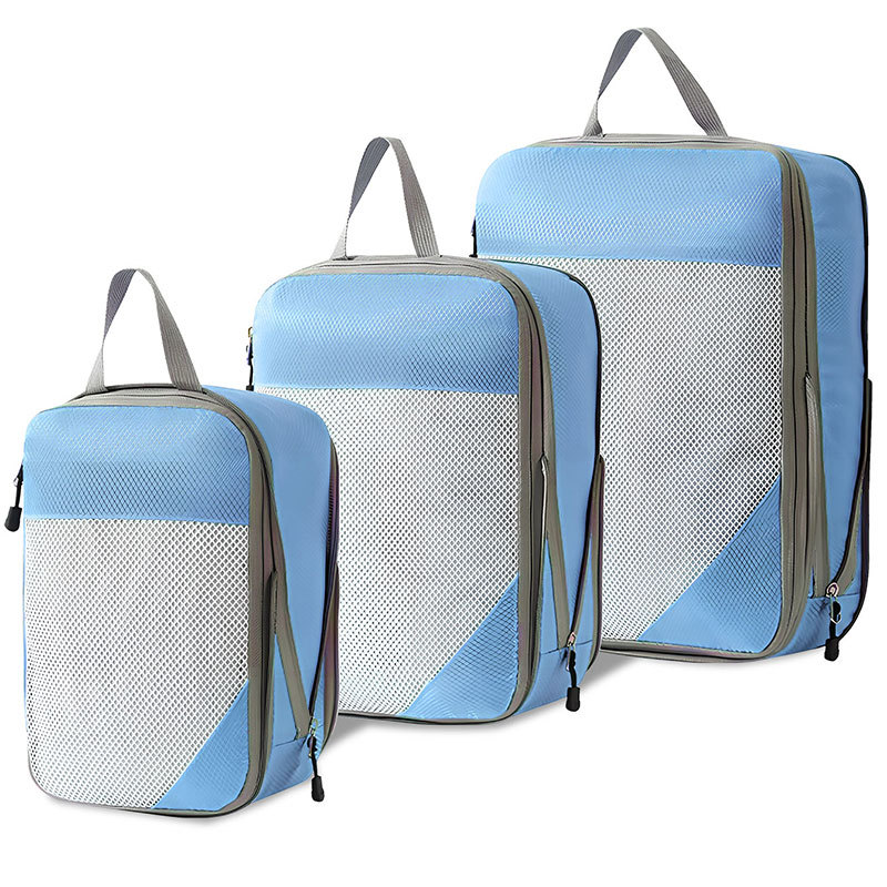 Picture of Travel Compression Storage Bag Four-Piece Set Amazon Popular Clothing Organizer Suitcase Clothing Storage Bag Set