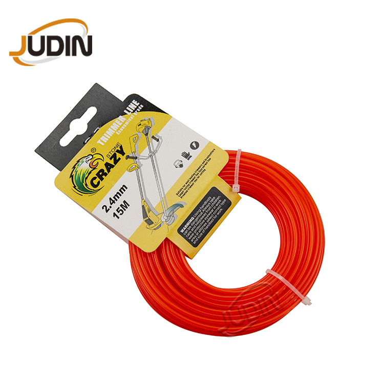 Picture of Lawn cutting rope factory Trimmer Line round 15m paper elevator lawn mower grass cutting rope brand new pure nylon