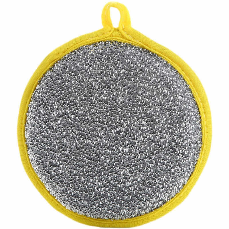 Picture of Dishwashing kitchen brush pot brush bowl artifact scouring pad dish cloth sponge wipe magic wipe factory wholesale two yuan delivery