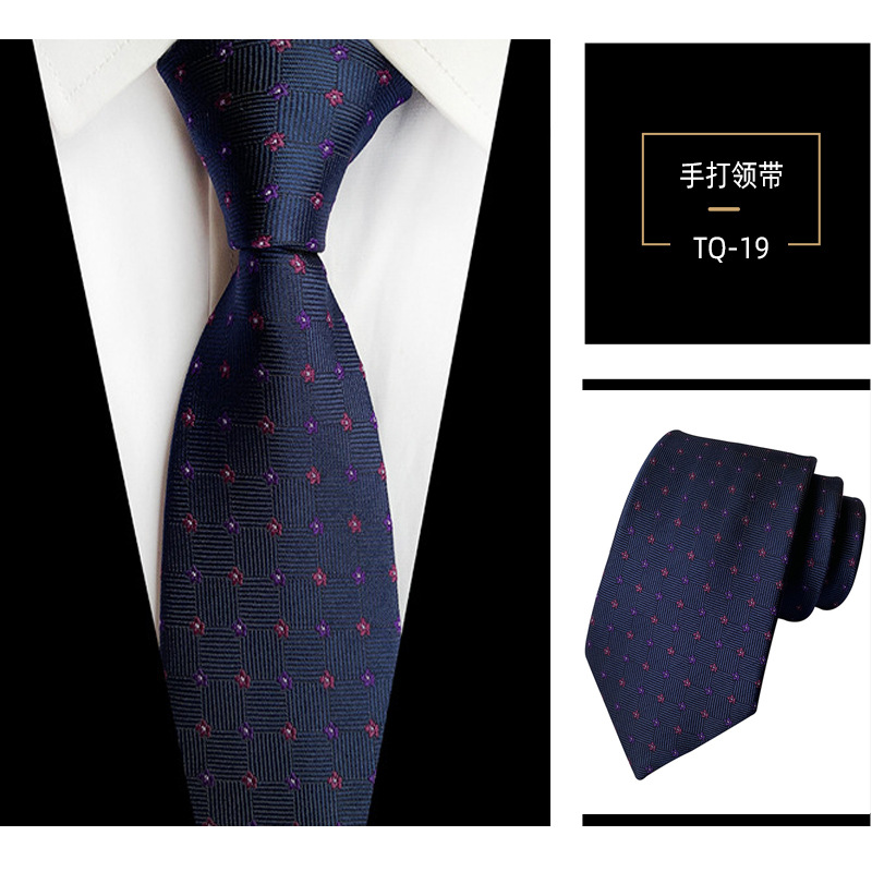 Picture of Tie clothing wholesale polyester material fashion business casual suit accessories source manufacturers in stock supply
