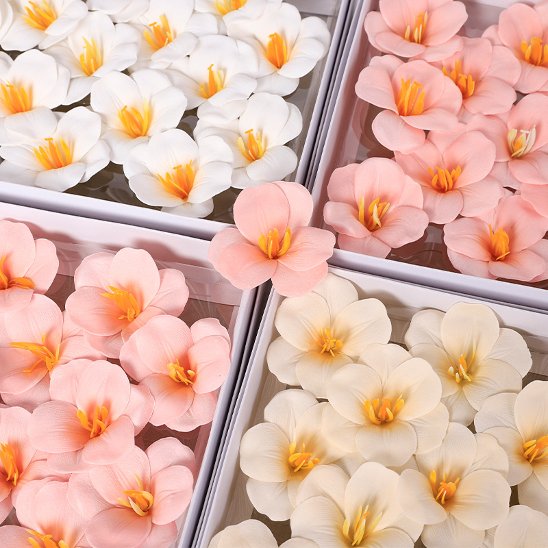 Flower Love Open Tulip Flower Head Simulation Soap Flower Advanced Sense Eternal Flower Handmade DIY Floriculture Decorative Material