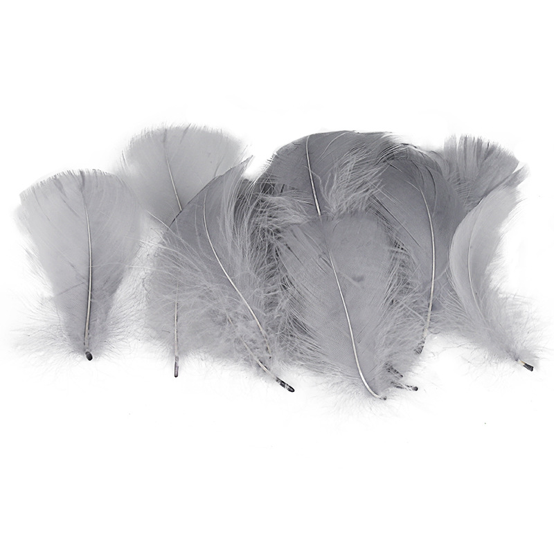Picture of Special offer about 100 colored small floating feathers goose feather diy jewelry festival scene decoration filler feathers