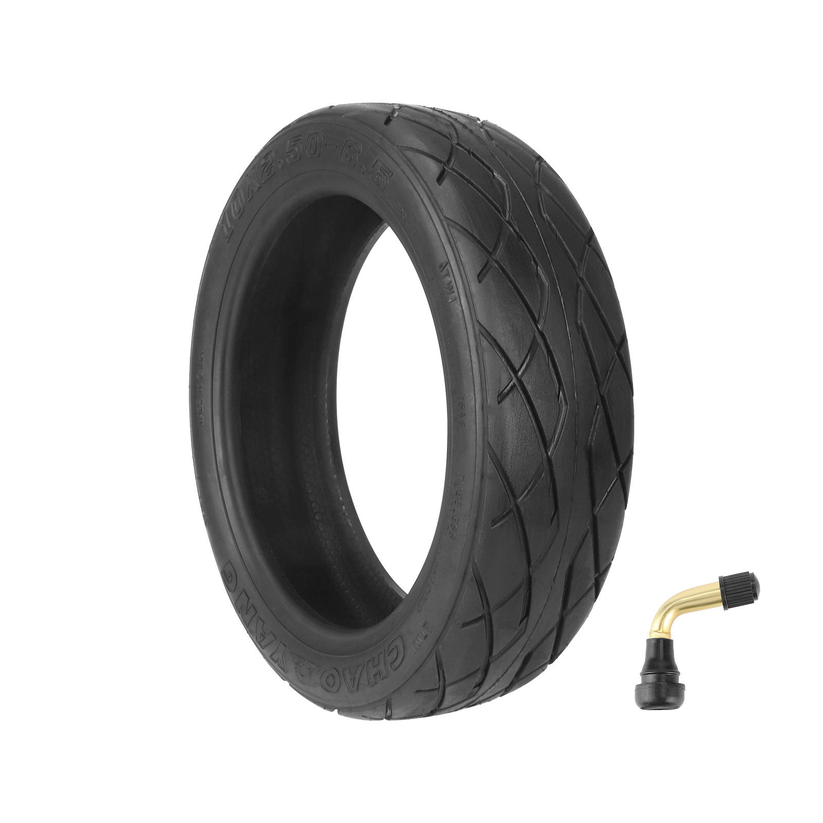 Chaoyang 10*2.50-6.5 vacuum tire 10 inch Hilop electric scooter tire with PVR50 air nozzle tire