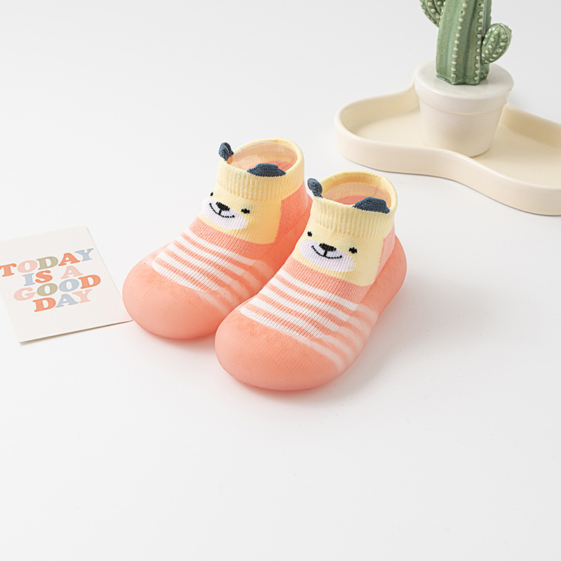 Picture of Infant Toddler Shoes and Socks, Spring and Autumn Thin Style, Baby Anti-Falling, Anti-Collision, Anti-Slip, Soft Sole, Wear-Resistant Floor Shoes