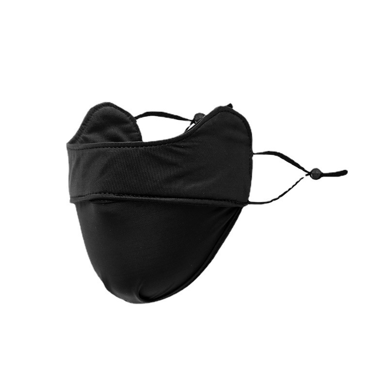 Picture of Sunscreen Mask Women's Anti-ultraviolet Summer Thin Breathable Three-dimensional Sunshade Full-face Ice Silk Mask Face Mask Eye Corner Protection