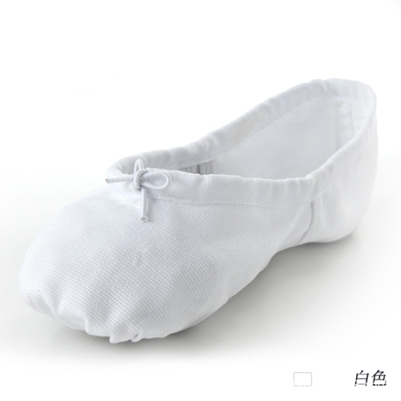 Picture of Manufacturer Wholesale Dance Shoes for Children and Girls Flesh-Colored Soft-Soled Adult Practice Shoes Non-Slip Yoga Dance Shoes Ballet Shoes