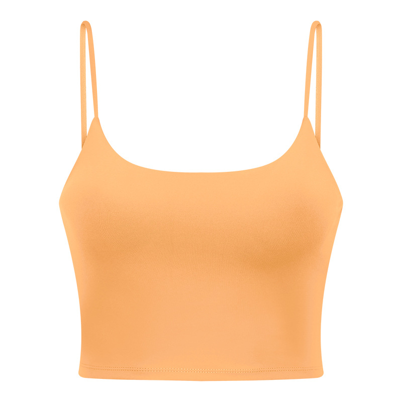 Picture of New Yoga Top Women's Sports Underwear with Chest Pad Thin Belt Beauty Back Fitness Vest Sling Yoga Clothing C5238