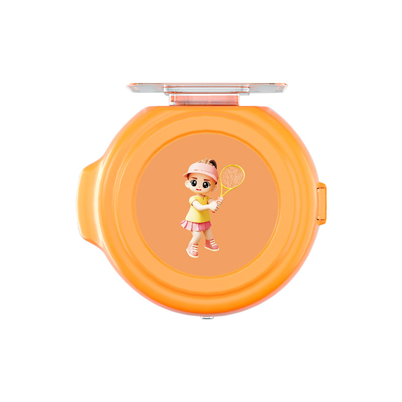 Picture of Single badminton trainer indoor outdoor children adult trainer one person playing elastic swing badminton