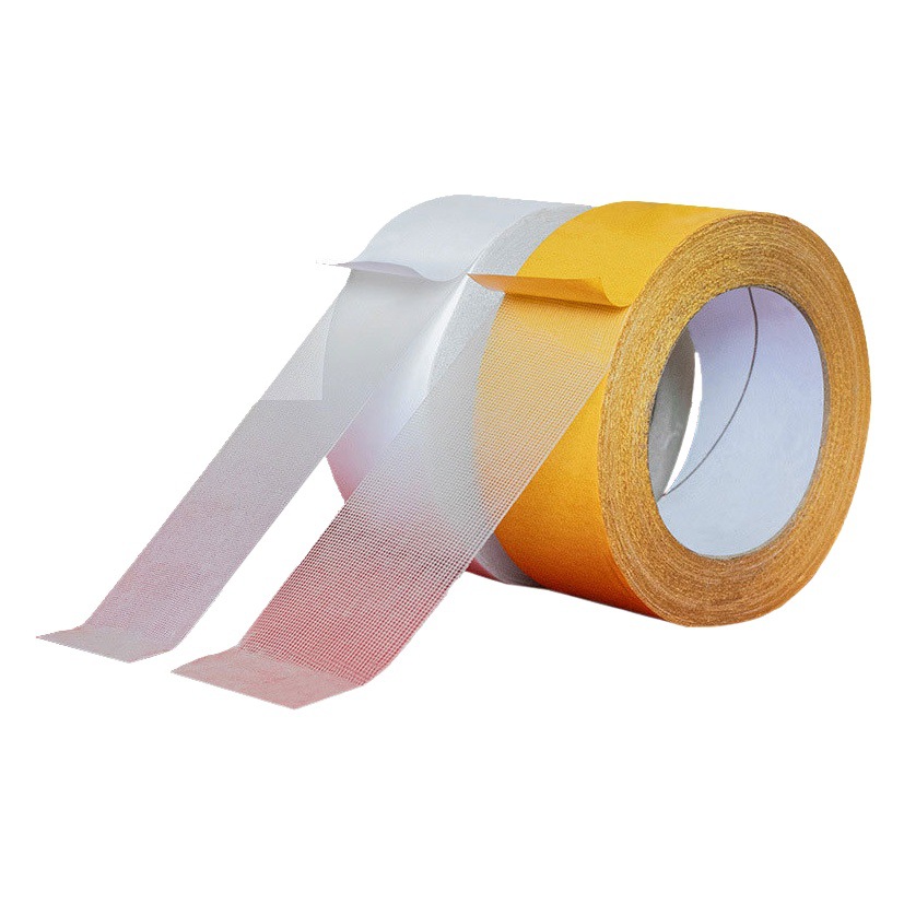 Cloth tape grid cloth base double-sided tape strong high viscosity non-marking carpet tape table mat custom manufacturers
