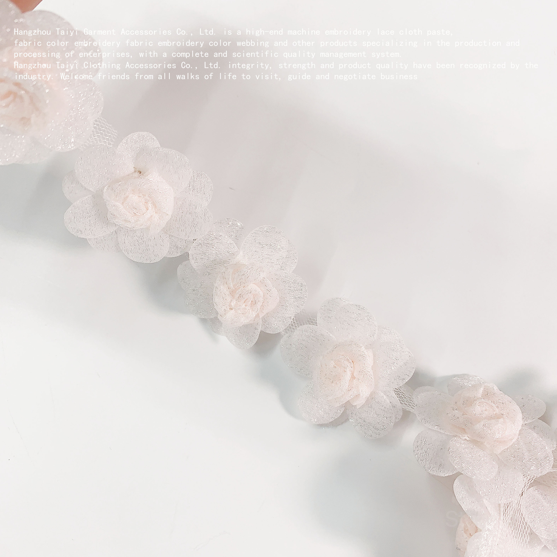 Good things to buy new lace nail pearl three-dimensional flowers DIY clothing accessories fabric accessories lace