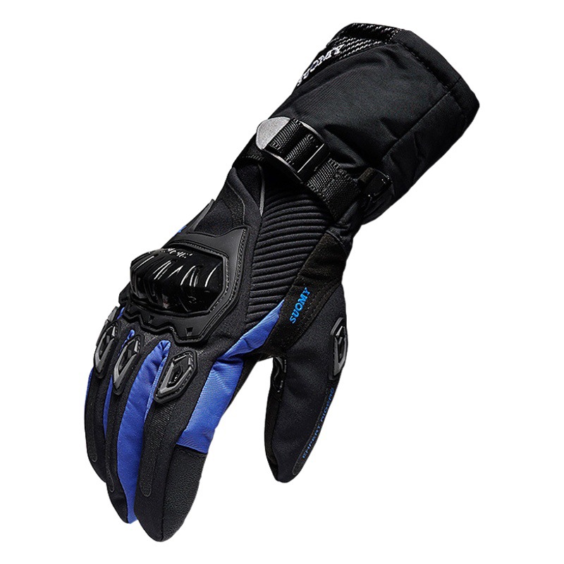 Winter motorcycle gloves Waterproof warm four seasons riding motorcycle Knight drop-resistant off-road thickened long gloves for men