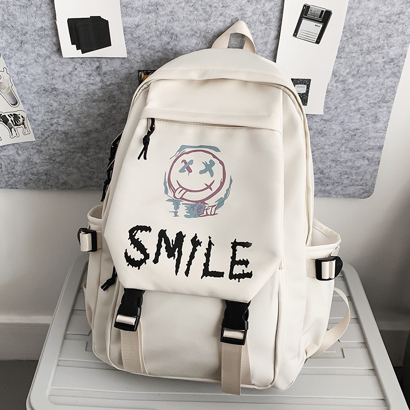 Picture of Schoolbags for Men, College Students, Fashionable Letter Backpacks, Primary School Students, Junior High School Students, High School Students, Wholesale High-Quality Girls