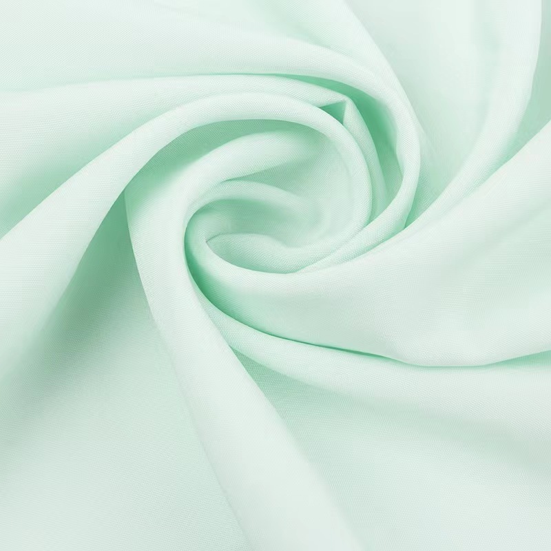 Picture of In-Stock 100D Four-Way Stretch Black and White Plain Polyester Fabric for Hanfu Skirts and Pants Lining Printed Base Fabric Manufacturer