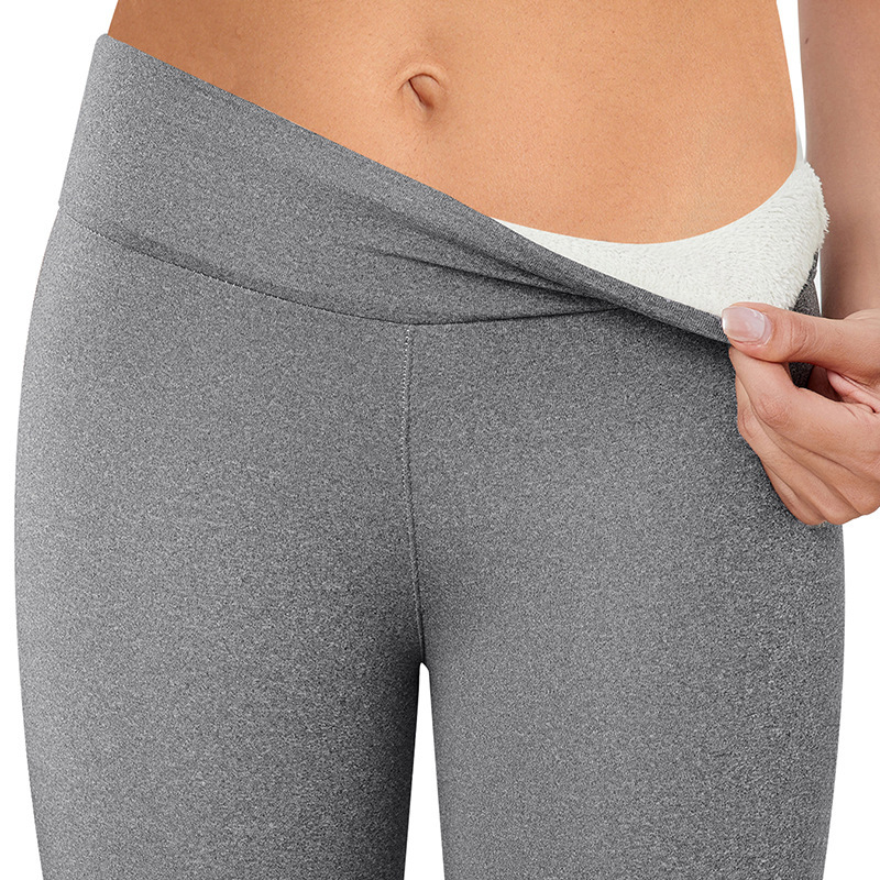 Picture of Cross-Border Popular Temu Aliexpress Cashmere Fleece-Lined Thickeneded Autumn and Winter Leggings for Women 2025 Warm Pants