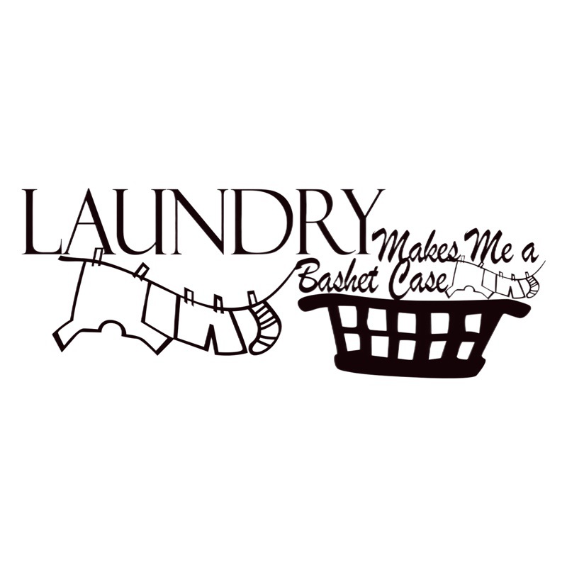 laundry Laundry Cross Border Removable Home Background Decorative Wall Stickers Laundry Toilet Bathroom PH2709