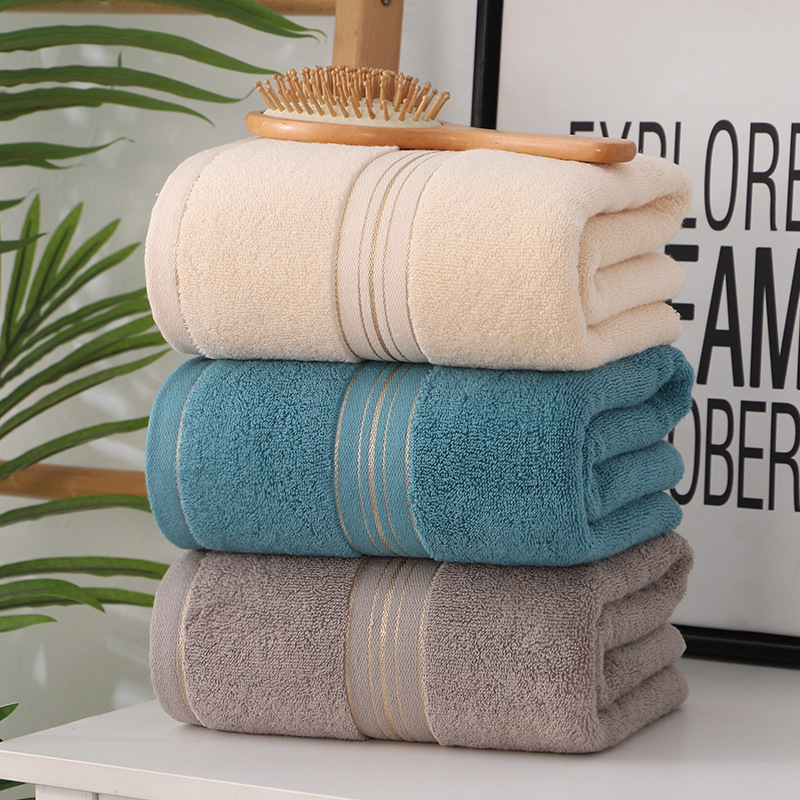 Factory cotton bath towel towel wholesale LOGO gift advertising thickened towel cotton