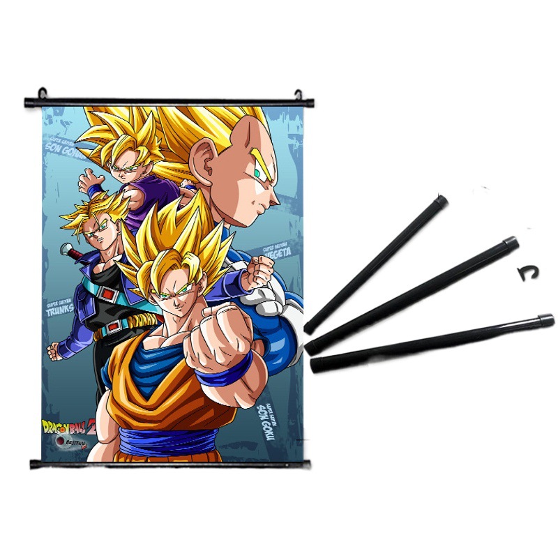 One Piece Anime Luffy Zoro Ace Album Poster Canvas Decorative Painting Comic Exhibition Hanging Scroll Painting Can Be Hung Hanging Painting