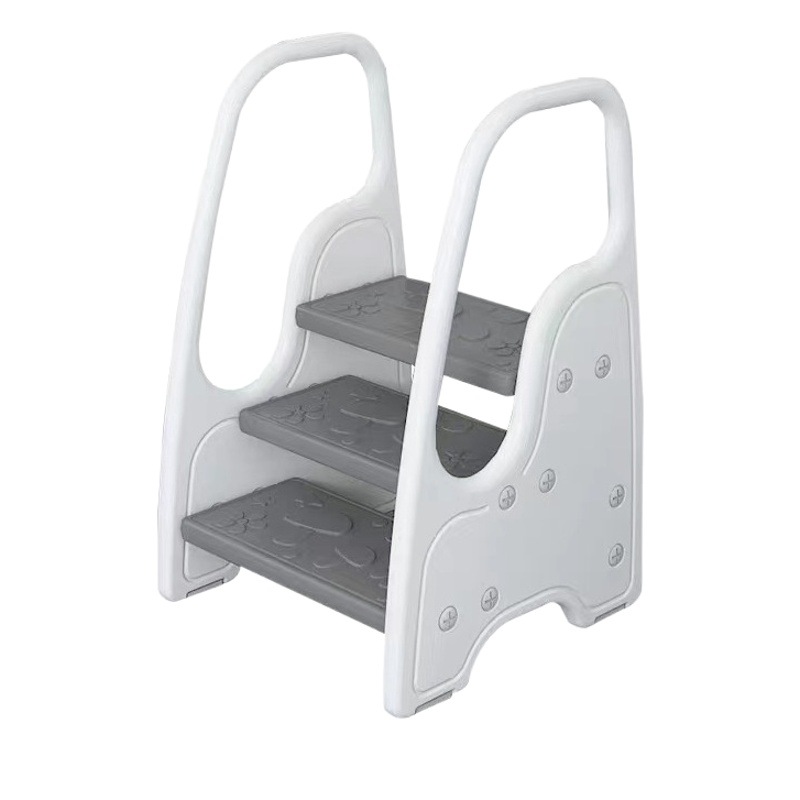 Bubble Tiger Kidsren's Three-Layer Heightened Foot Stool Washbasin Baby Hand Washing Stairs Bathroom Footstool Footstool