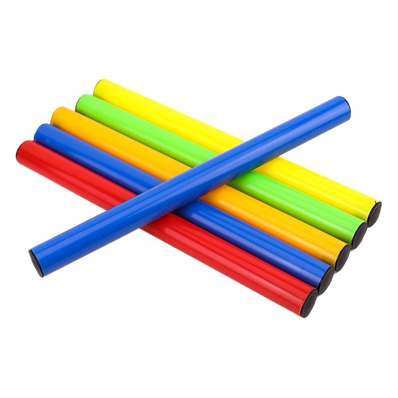 Plastic relay bar children signal transmission rod diameter 2.5cm long 30cm a variety of color options