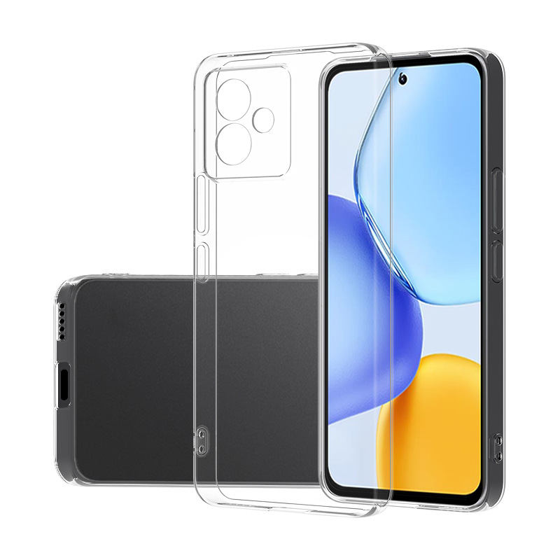 Suitable for Honor X6C 4g Ultra-Thin High-Definition Transparent Mobile Phone Case Honor X60 Gt 5g All-Inclusive Tpu Anti-Yellowing Soft Shell