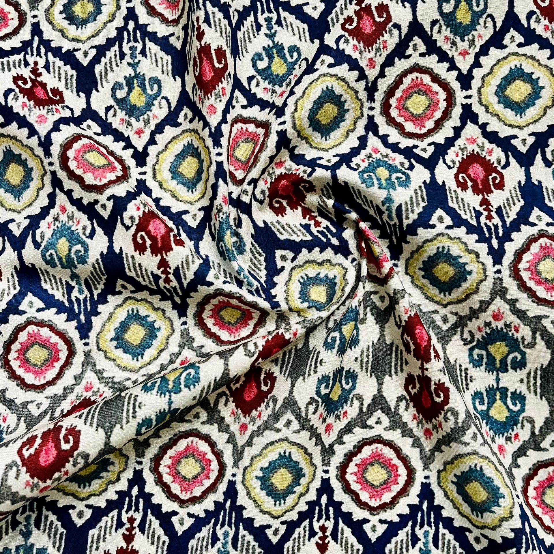 Picture of Cotton 60 Count Digitally Printed Fabric for Bags, Home Wear, Dresses, Shirts, Summer Fabrics