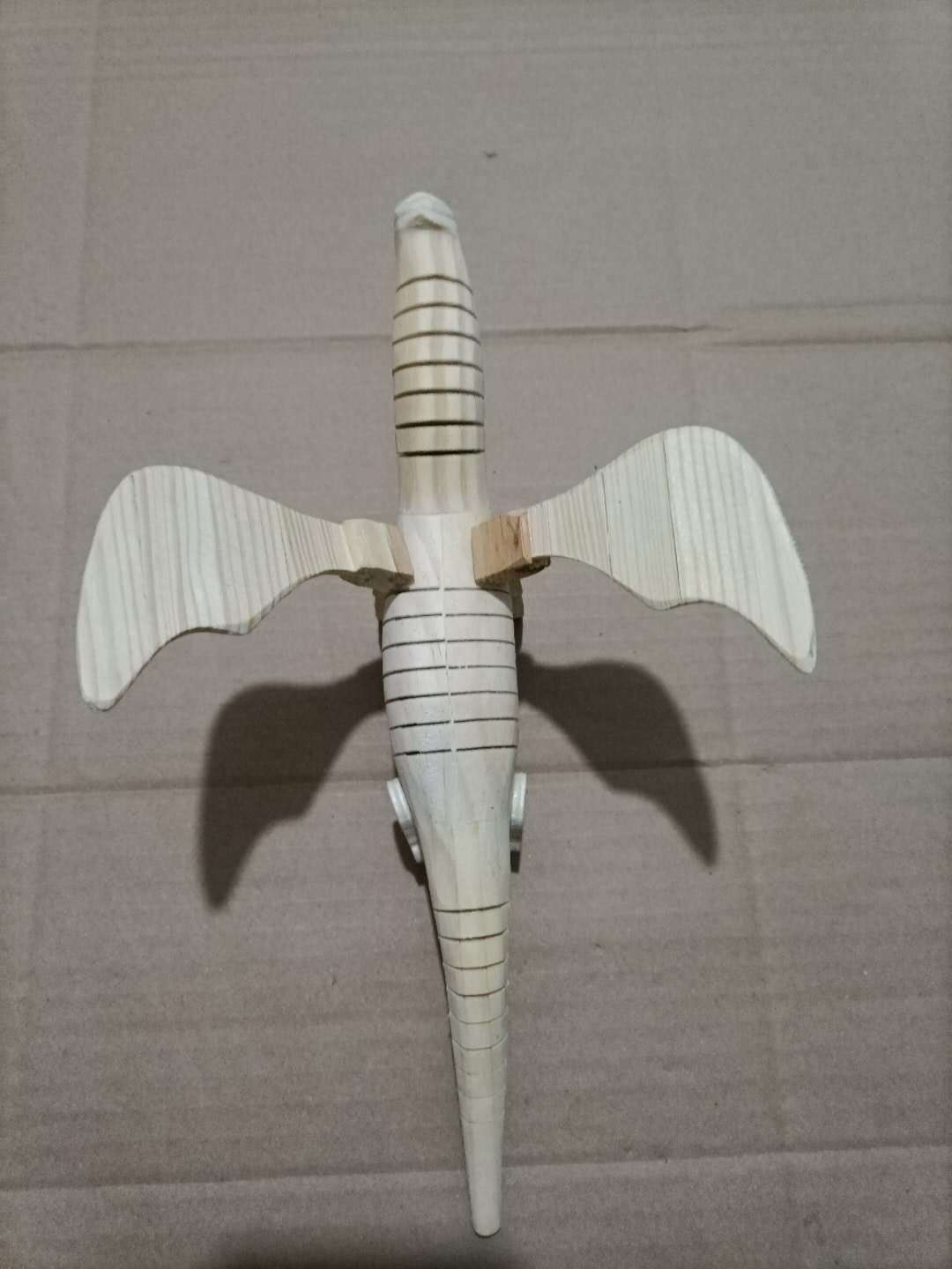 Picture of Wooden Round Head Snake Anti-Real Wooden Kidsren's Toy Snake 30-50-2, Pterosaur Crocodile Cobra, Etc